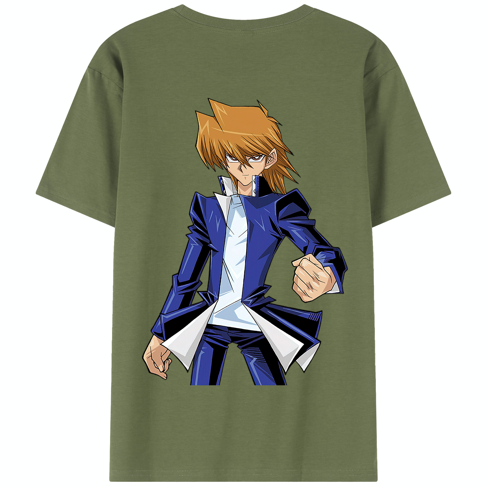 （画像用） 遊☆戯☆王 Yu-Gi-Oh! 綿100％半袖Tシャツ（背面プリント）